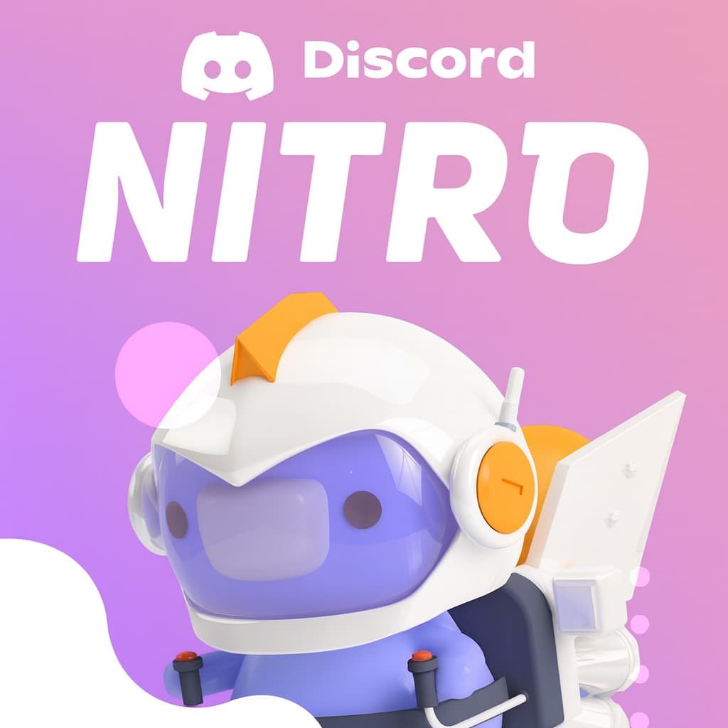 Discord Nitro Gift Card 1 Month Subscription